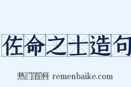 佐命之士造句是什么意思的图片